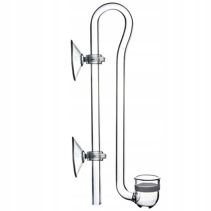 Difuzor de CO2 pentru acvariu, Inna, Sticla, 15mm, Transparent