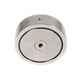 Magnet de cautare Black Magnet, Neodim, Capacitate 2 x 400 kg, Argintiu