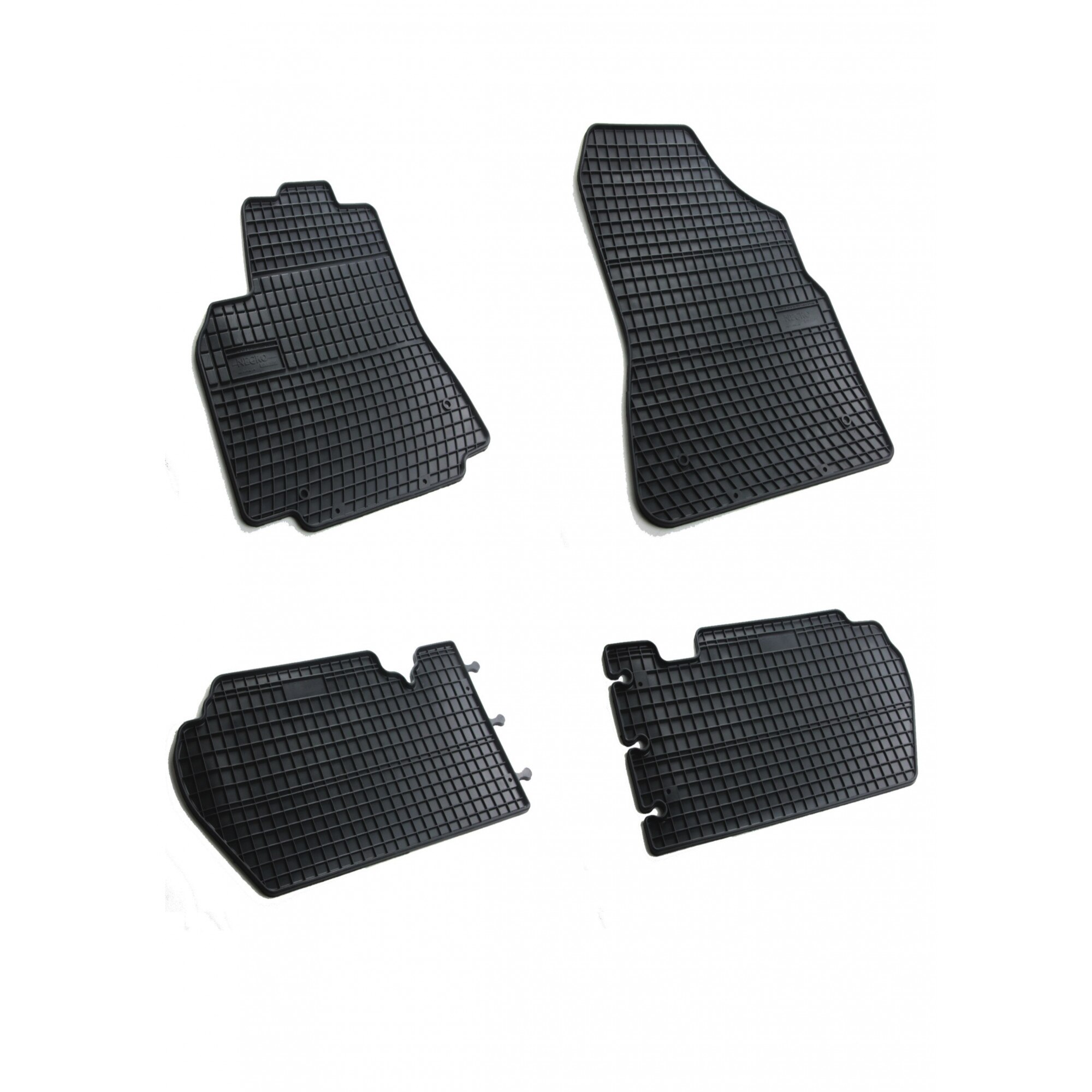 Set covorase auto cauciuc Frogum pentru Peugeot Partner II 2008+, Citroen Berlingo II 2008+