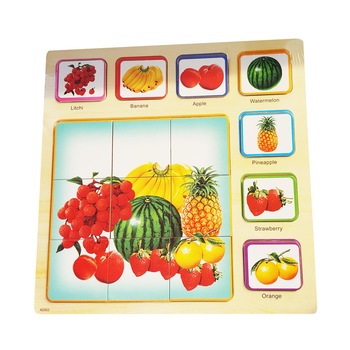 Puzzle lemn 3d Fructe Puzzle lemn 3d Fructe