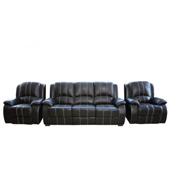 Set canapea 3 loc extensibila si 2 fotolii cu recliner manual, Piele naturala, Md.F617, 3B-1R-1R Set canapea 3 loc extensibila si 2 fotolii cu recliner manual, Piele naturala, Md.F617, 3B-1R-1R