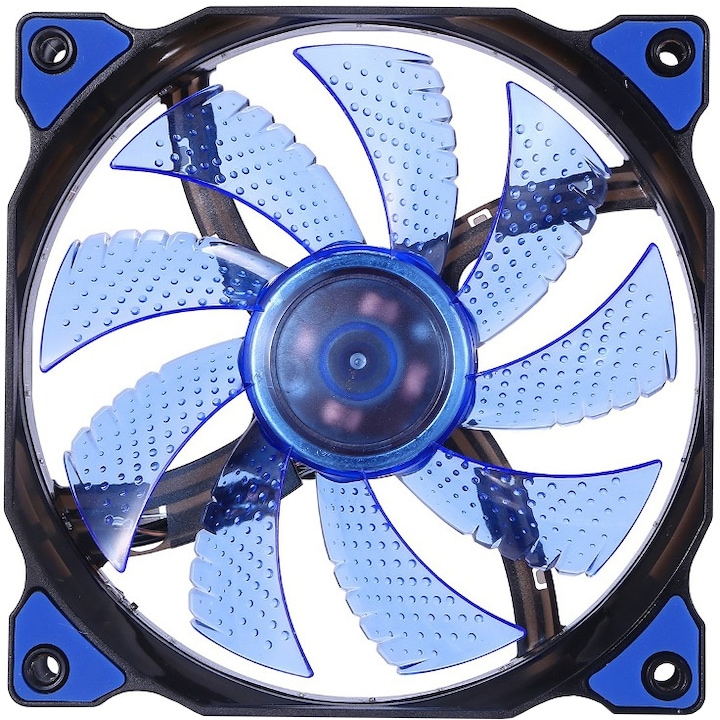 Ventilator Segotep Polar Wind 120mm, Blue LED, 120x120x25mm