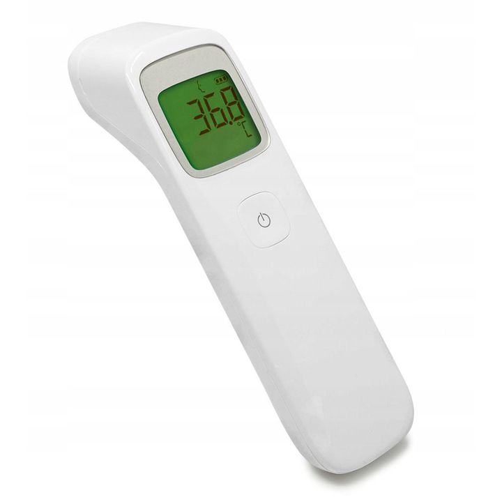Termometru cu infrarosu iXellence, Digital, Fara contact, Alb