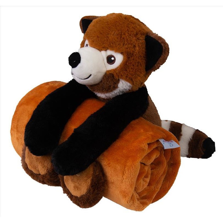 BabyMatex Комплект одеяло с играчка, Полиестер, 0+ месеца, 85x100см, Многоцветен