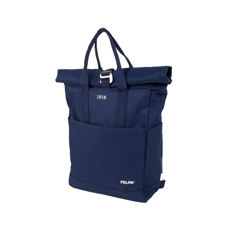 Rucsac, MILAN, Poliester, 42 x 28 x 11, 10 L, Albastru inchis