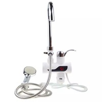 Robinet Electric SIKS cu Para Dus Pentru Apa Calda Instant, Montare pe Chiuveta, Incalzire Rapida, pentru Baie, Bucatarie, Temperatura Maxima 60 C