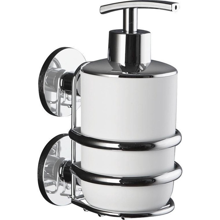 Dozator sapun Cali cu suport inox, 300 ml