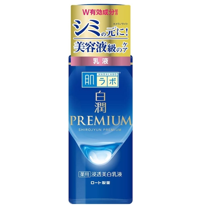 Избелващо мляко за лице Hada Labo Shirojyun Premium, 140 мл
