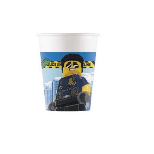 Lego City papír pohár 8 db-os 200 ml FSC - eMAG.hu