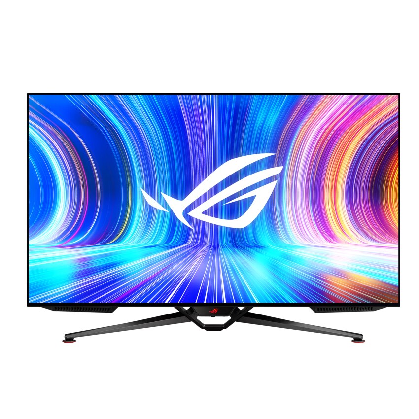 Monitor gaming OLED Asus ROG Swift 41.5'', 4K UHD, Display Port, 0.1ms, 138Hz, HDR 10, G-Sync compatibil, Negru