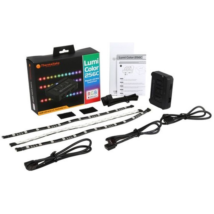 Thermaltake Lumi Color 256C mágneses LED szalag, RGB világítás