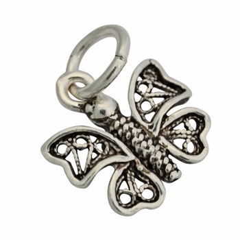 Pandantiv Fluture, Argint 925, 1,5 cm x 1,2 cm Pandantiv Fluture, Argint 925, 1,5 cm x 1,2 cm