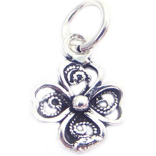 Pandantiv Trifoi, Argint 925, 1 cm x 1,6 cm