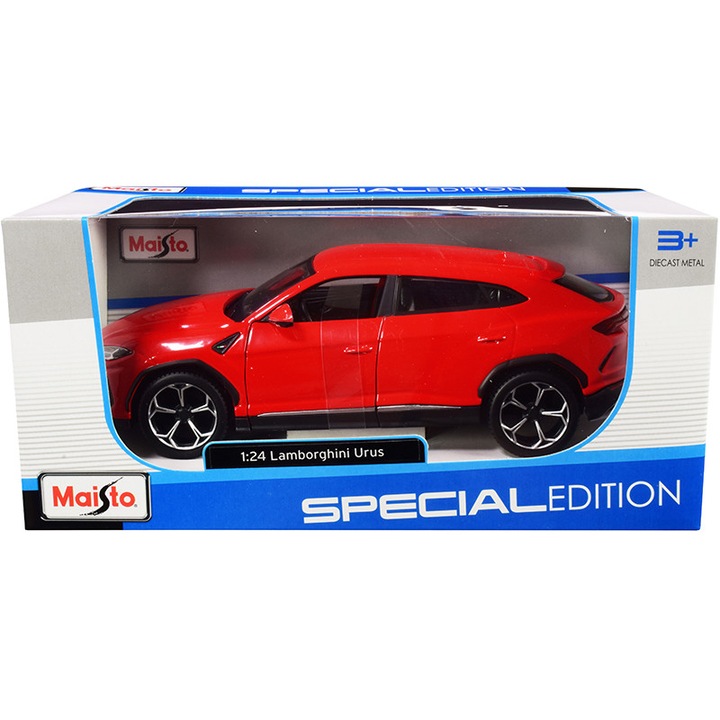 Макета Lamborghini Urus червено - 1/24 Maisto