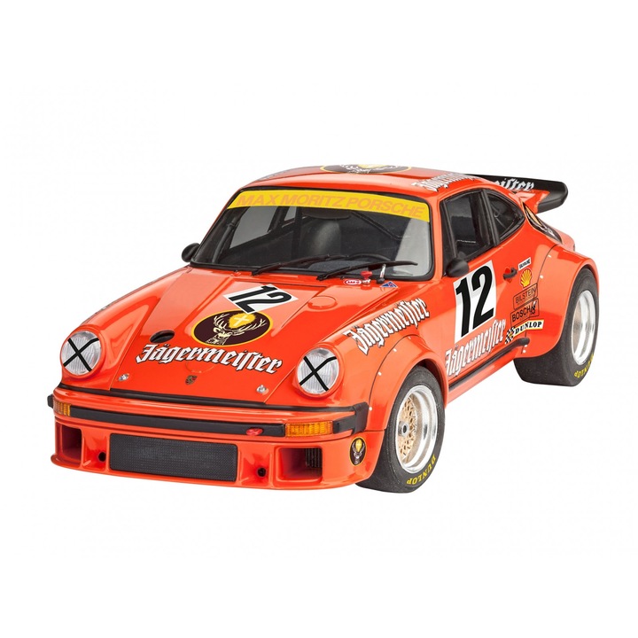Комплект сглобяем модел, Revell, Porsche 911, Jägermeister Motor Sport 50th Anniversary, 104 части
