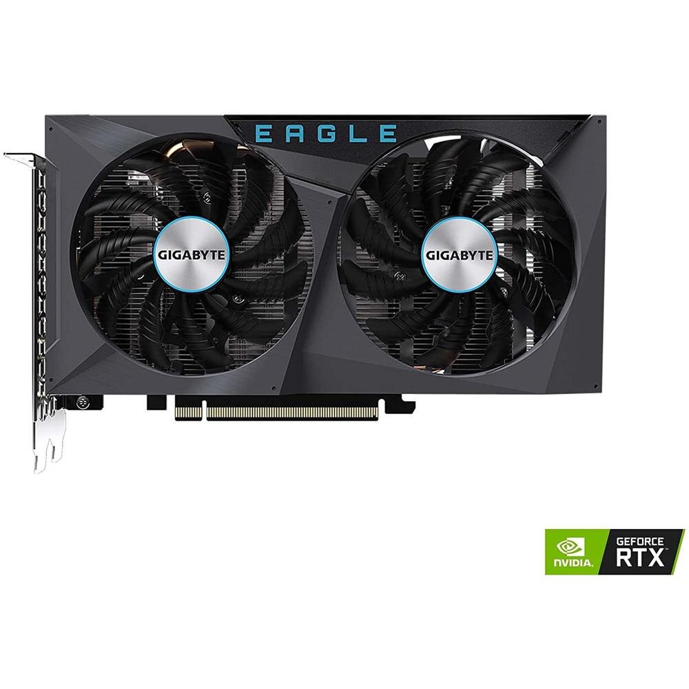 GIGABYTE GeForce RTX™ 3050 EAGLE 8G Placa video Gigabyte nVidia GeForce RTX 3050 EAGLE OC LHR