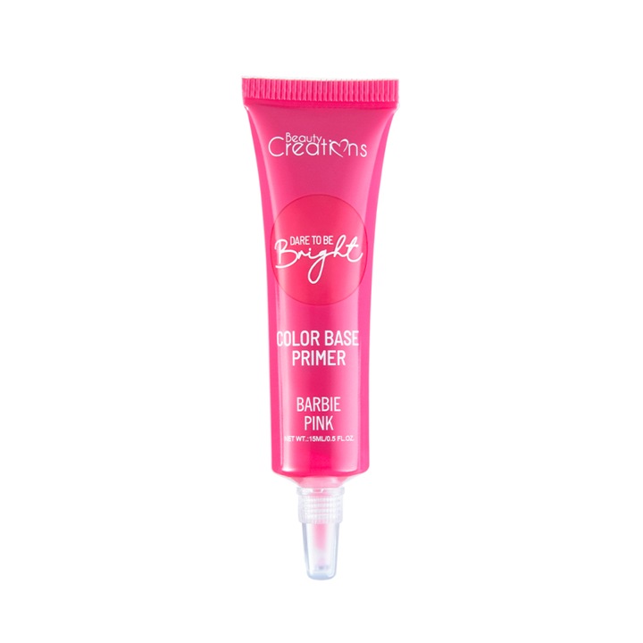 Beauty Creations Dare To Be Bright Color Base szemhéjalapozó, 15 ml - 10 Barbie Pink