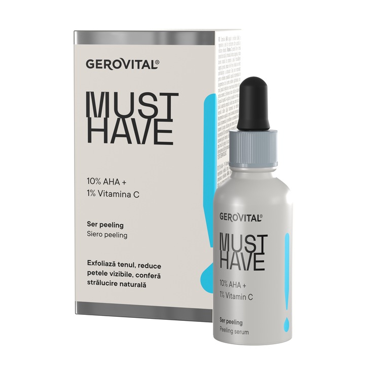 Ser peeling Gerovital Must Have, 30 ml