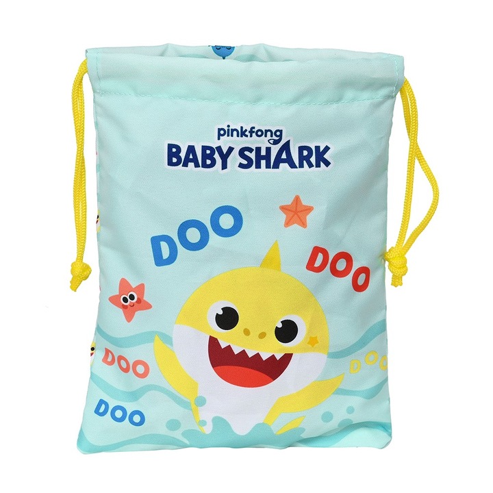 Детска чанта за фитнес 34см Baby Shark