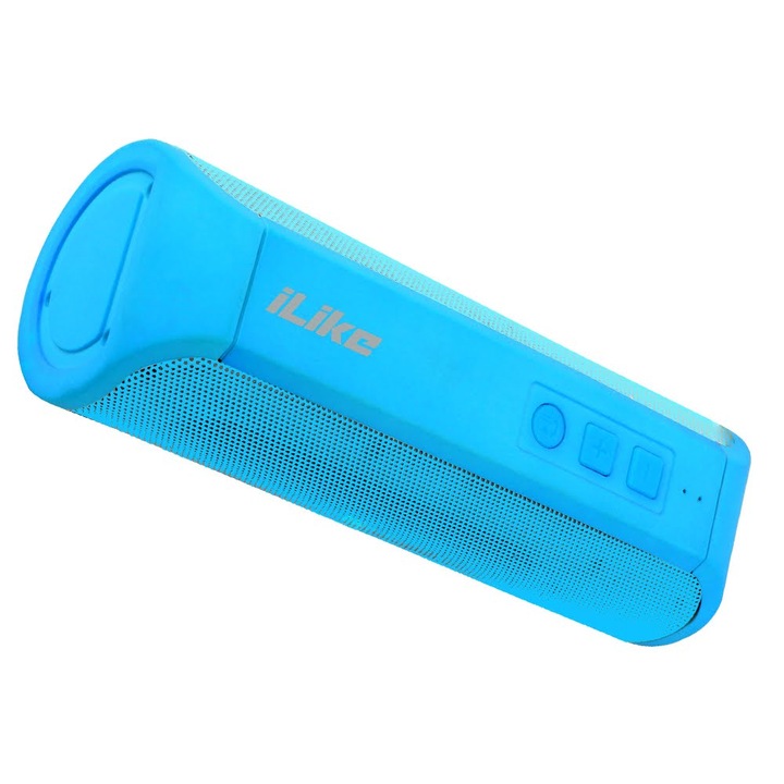Boxa portabila, iLike, Bluetooth, USB, Albastru