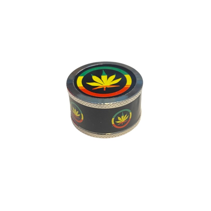 Grinder metalic Gentelo Mari Print, diametru 40 mm, format din 3 parti