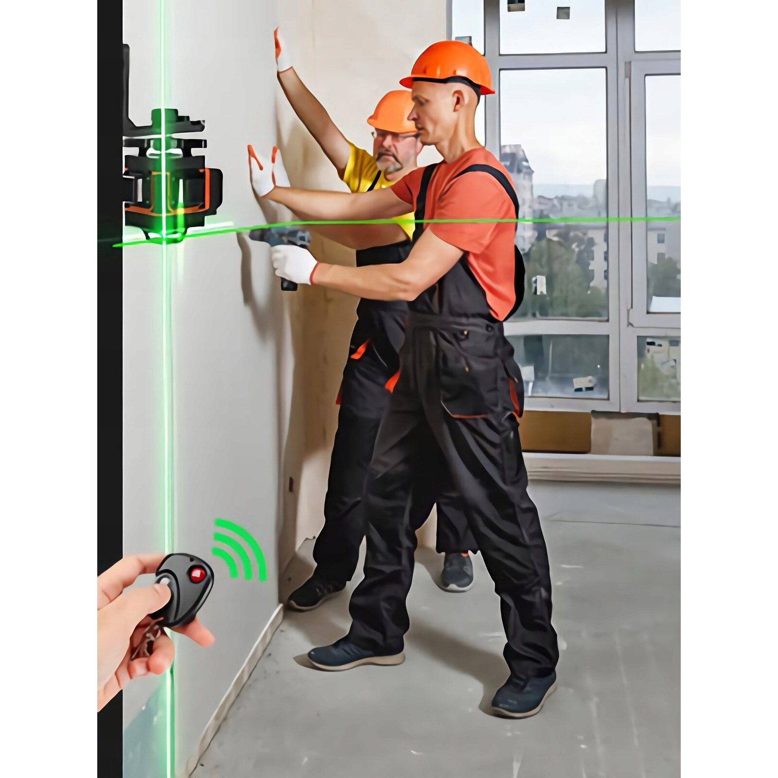 Etime Nivela Laser 4D, Etime, 16 Linii, Lumina verde, 4x360°, Negru - eMAG.ro