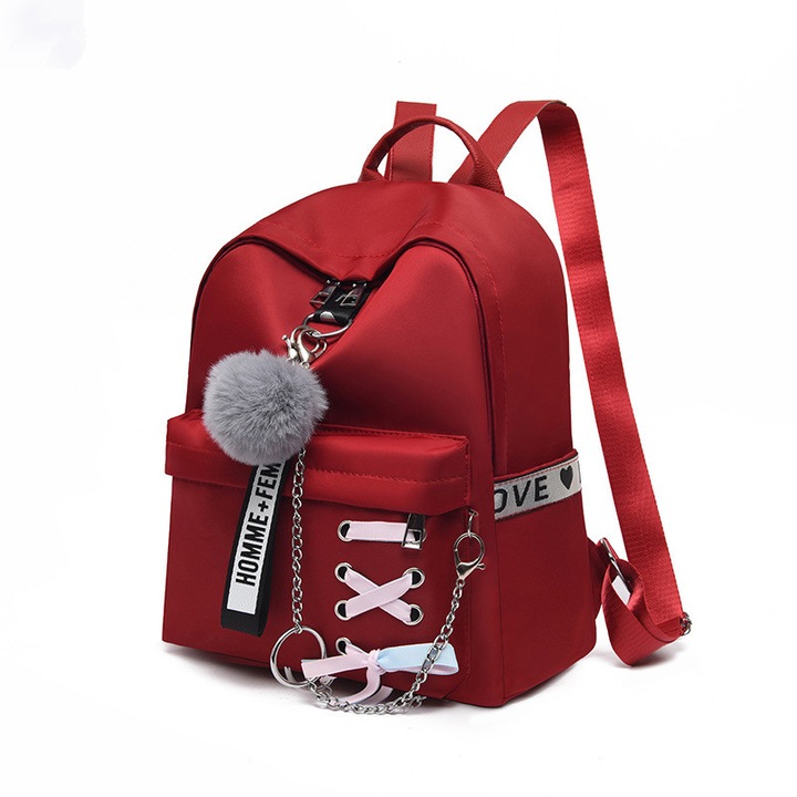 Дамска Раница Charon Claire, Червена