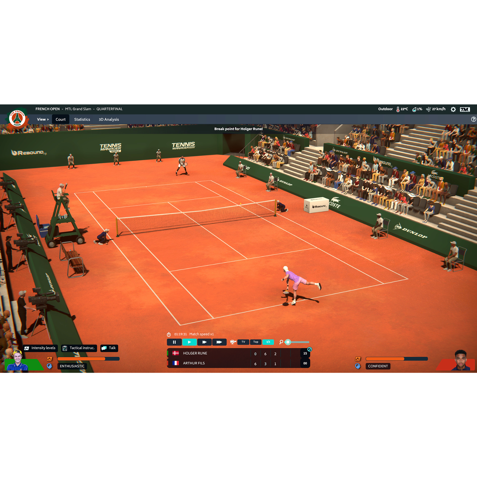 Tennis Manager 2022 on Steam