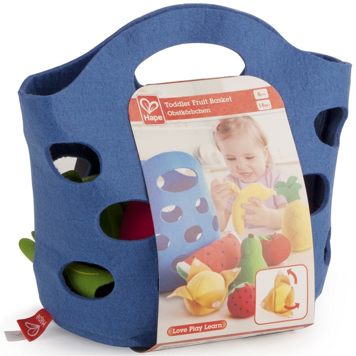 Играчка Hape - Кошница с плодове
