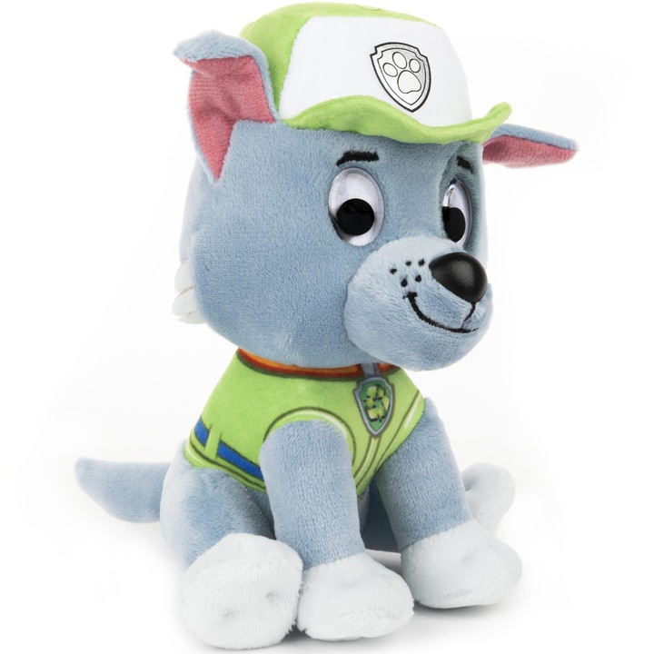 Jucarie de plus Paw Patrol - Rocky, 15 cm