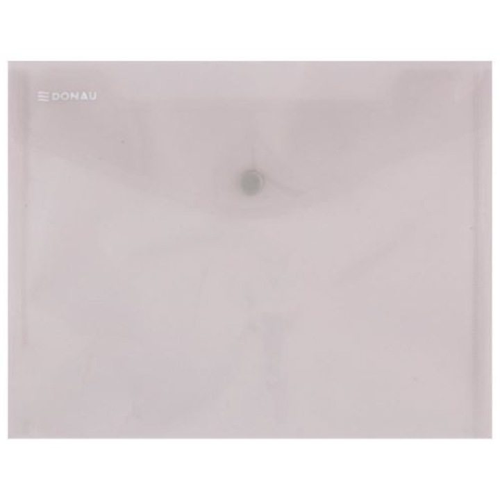 Mapa Pp Protectie Documente A5 Landscape, Inchidere Cu Capsa, 10/set, Donau - Fumuriu