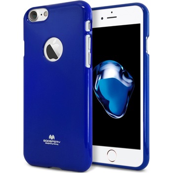 Husa de protectie Goospery Jelly pentru Apple iPhone 7, Blue Husa de protectie Goospery Jelly pentru Apple iPhone 7, Blue