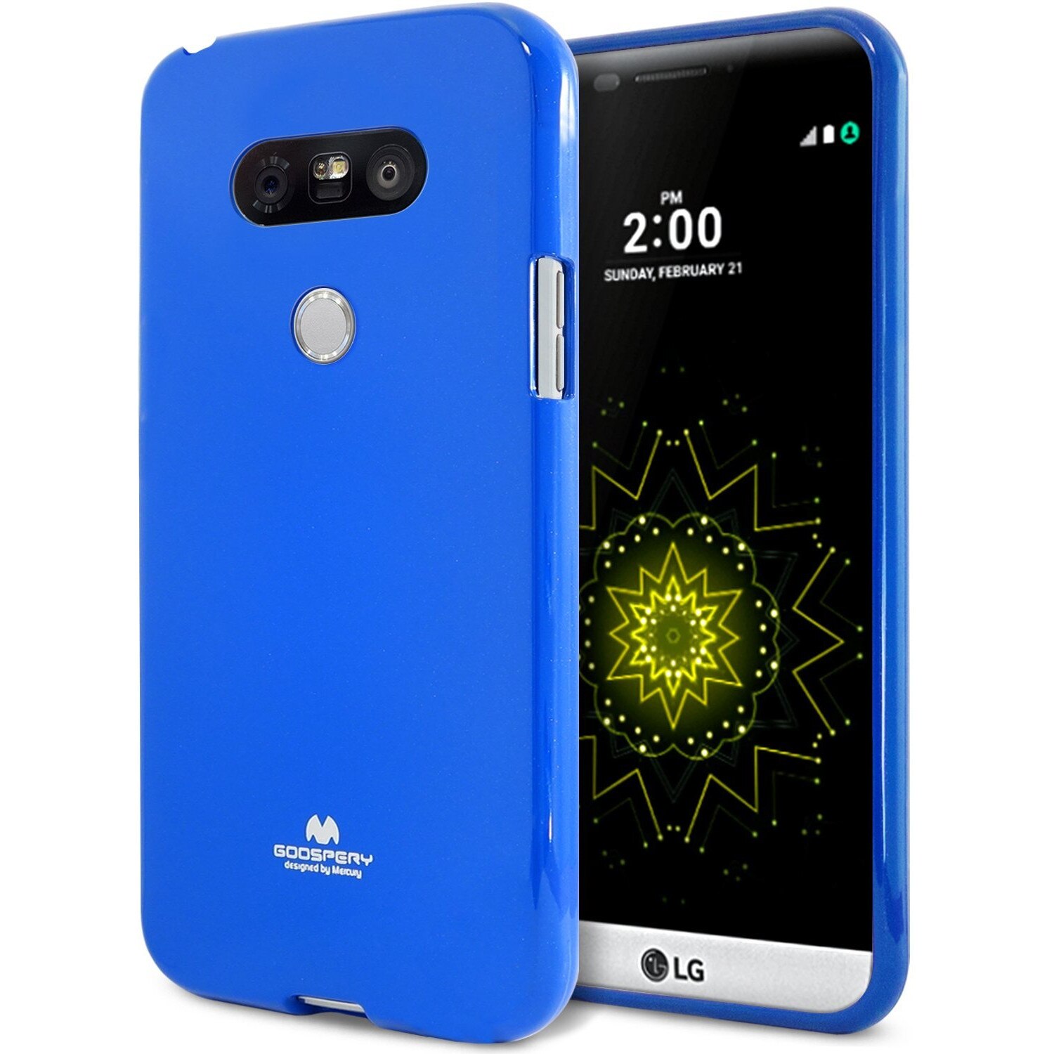 Husa de protectie Goospery Jelly pentru LG G5, Blue