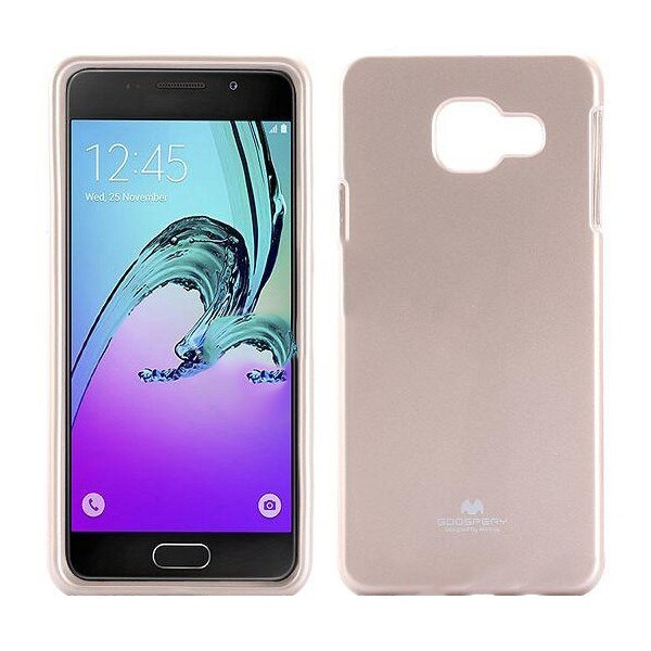 Husa de protectie Goospery Jelly pentru Samsung Galaxy A3 (2016), Gold