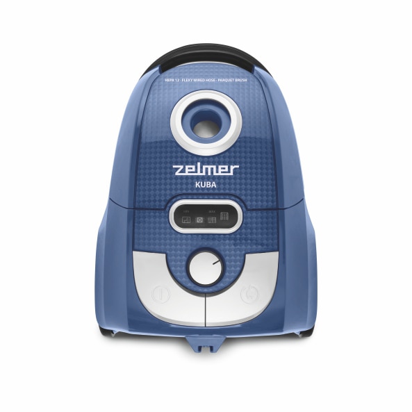 Aspirator cu sac, Zelmer, ZVC333, 650W, Hepa 12, Capacitate sac 3L, Albastru
