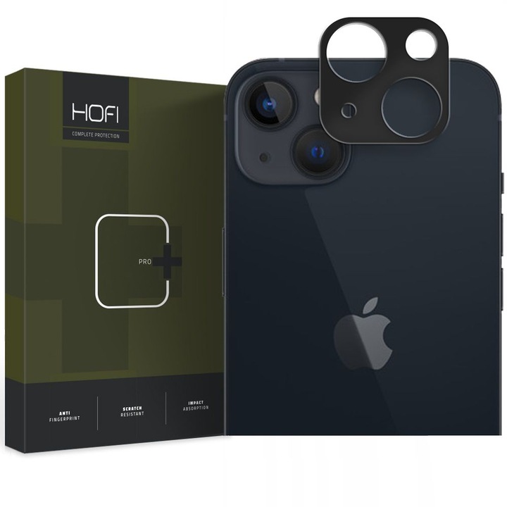 Протектор Hofi AluCam Pro+, за камера, за iPhone 14 / 14 Plus, Black
