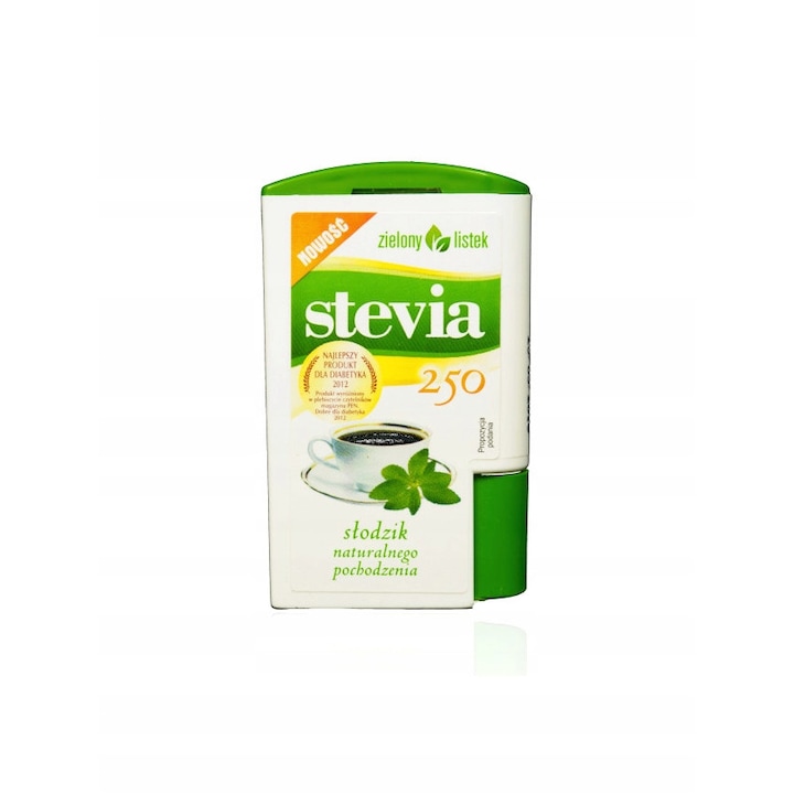 Tablete de Indulcitor Stevia, Green Leaf, 250 buc