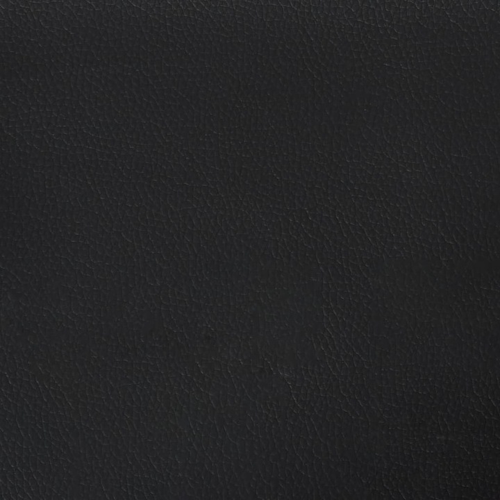 Saltea de pat cu arcuri vidaXL, negru, 100x200x20 cm, rezistenta la pete, fermitate medie, piele ecologica, 15.32 Kg