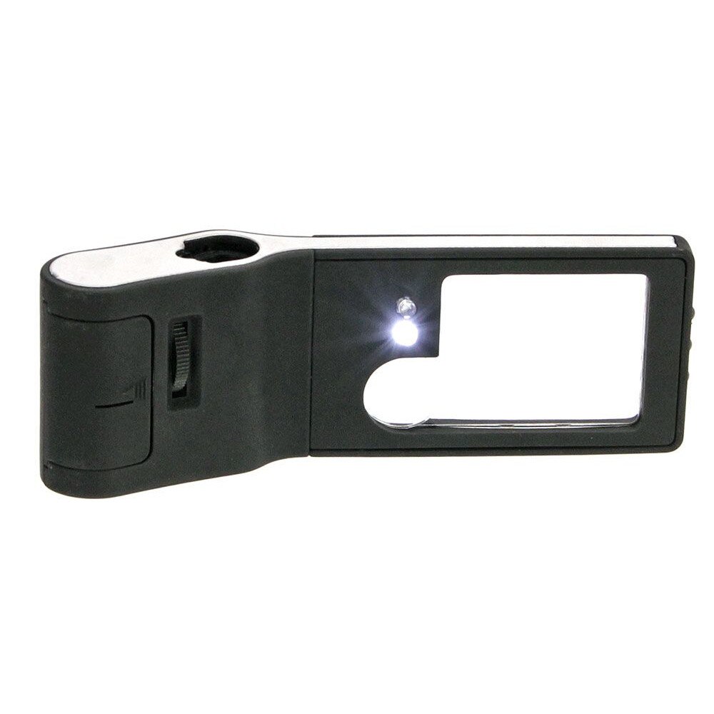Balvi Lupa Zoom Color negro Con luz Aumento x 3 Pilas:2xAA (no incluidas)  Plástico ABS - España