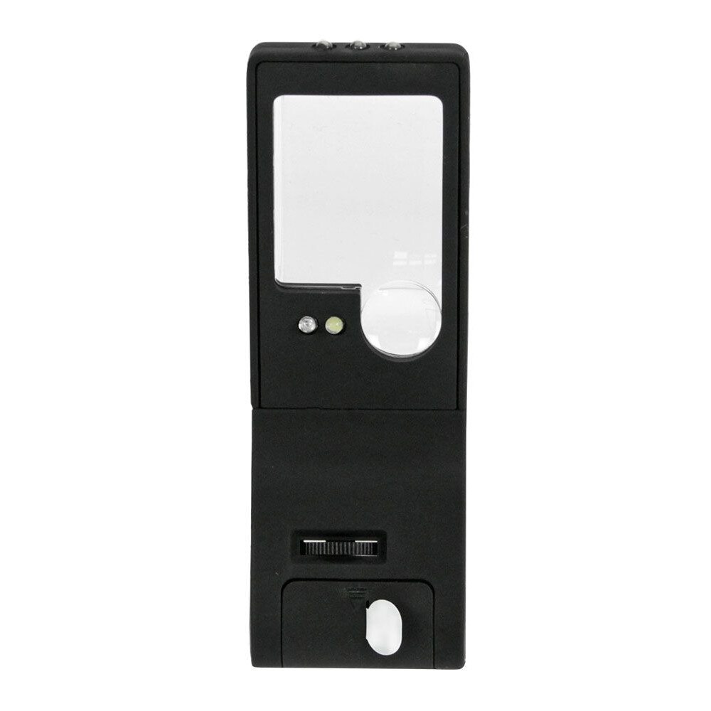 Balvi Lupa Zoom Color negro Con luz Aumento x 3 Pilas:2xAA (no incluidas)  Plástico ABS - España