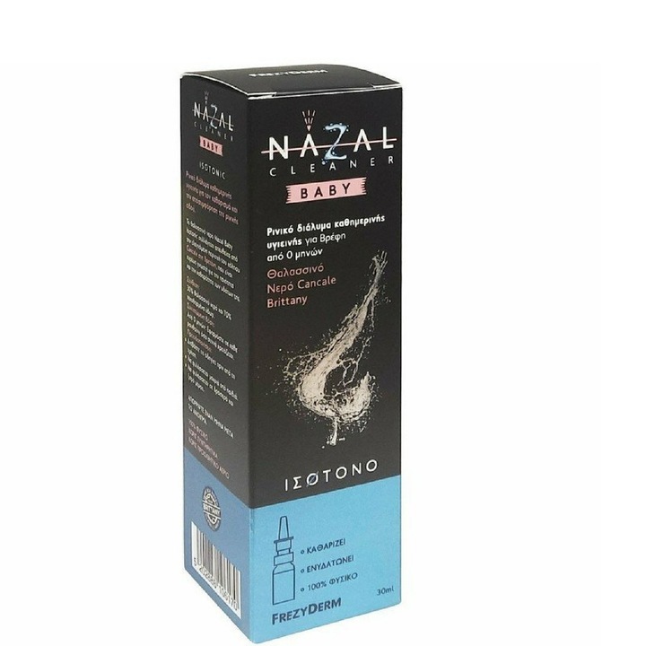 Orrspray babáknak Frezyderm, Izotóniás tengervízzel, 30 ml