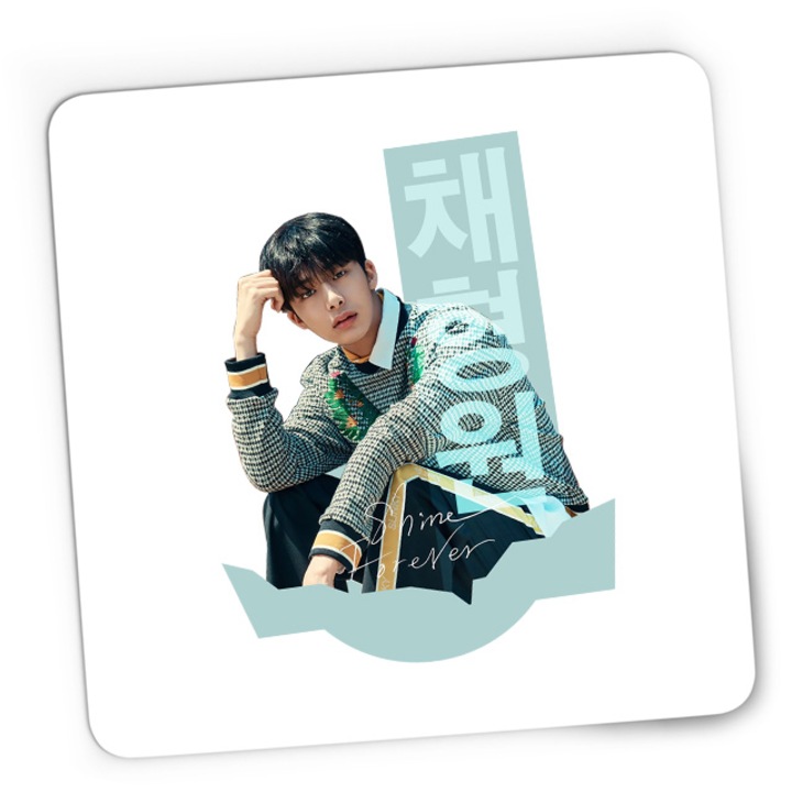Mousepad Gaming MonstaX Shine Hyungwon Actor Dancer Collection Idol, 21x19 cm