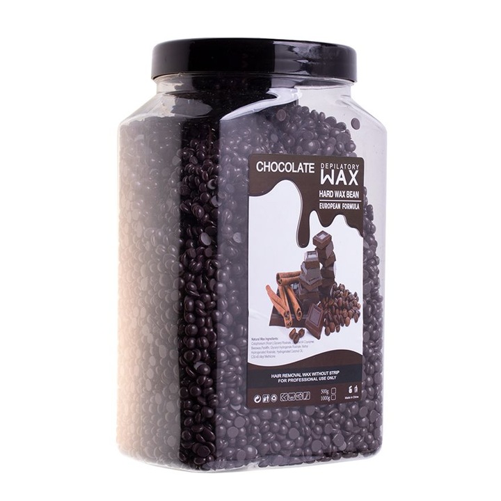 Кола маска, Депилация, Гранули, Шоколад, 1 кг, Кафяв