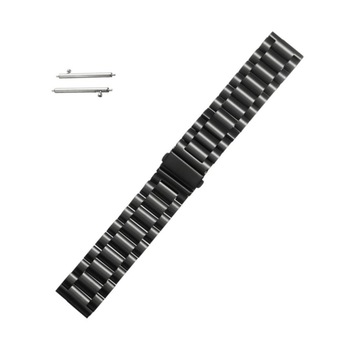 Curea metalica neagra compatibila cu Samsung Gear S3 si Vector Luna / Meridian+doua telescoape Quick Release incluse in pachet,latime prindere 22mm Curea metalica neagra compatibila cu Samsung Gear S3 si Vector Luna / Meridian+doua telescoape Quick Release incluse in pachet,latime prindere 22mm