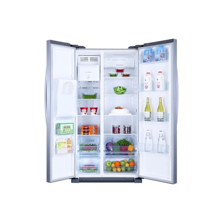 Side by Side Haier HRF-665ISB2S, 550 l, Clasa A+, No Frost, H 179 cm, Inox