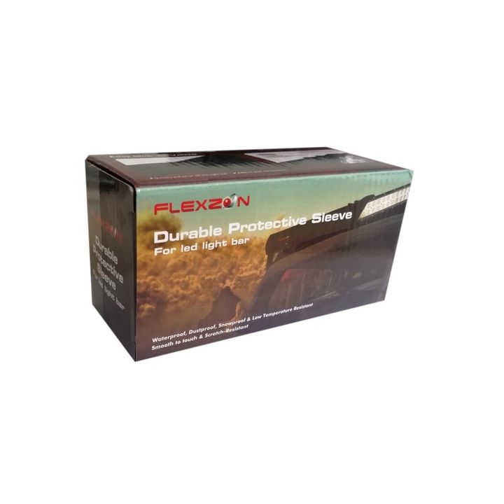 Универсален предпазен калъф за LED бар, предпазва от всякакви метеорологични условия 32'' черен