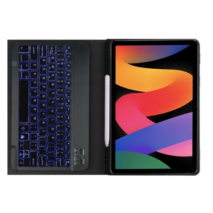Калъф fixGuard Smartcase, SC Pen, Keyboard за Lenovo Tab P11 / P11+ Plus 11" TB-J606 / J616 / J607Z, Black