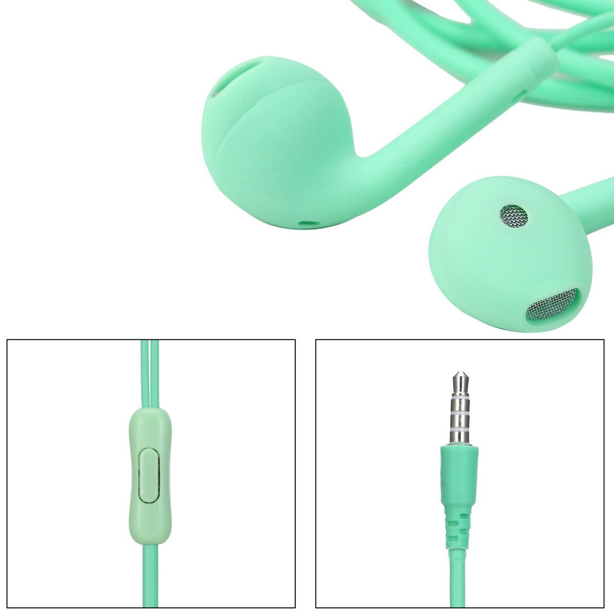Casti Bibilel cu fir, Jack 3.5 mm, Killer Bass, Verde, TCL-BBL6390