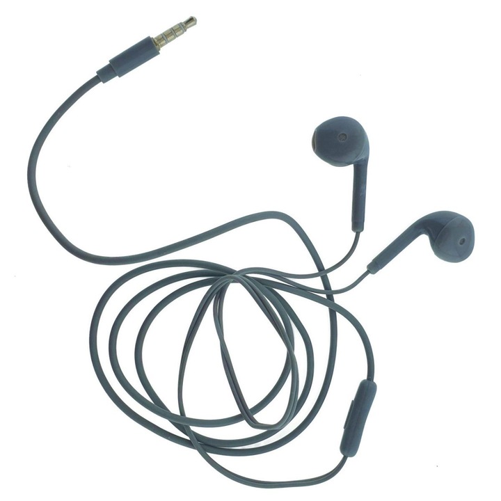 Слушалки с кабел Bibilel, жак 3,5 мм, убийствен бас, сиво, TCL-BBL6391