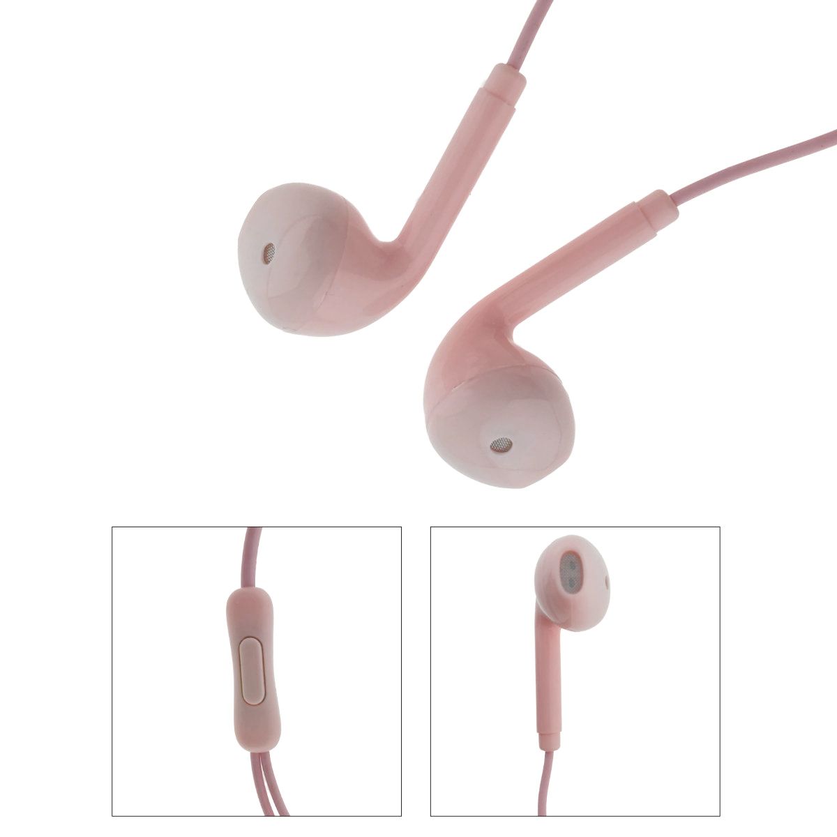 Casti Bibilel cu fir, Jack 3.5 mm, Killer Bass, Roz, TCL-BBL6392